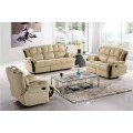 Genuine Leather Chaise Leather Sofa Electric Recliner Sofa (756)